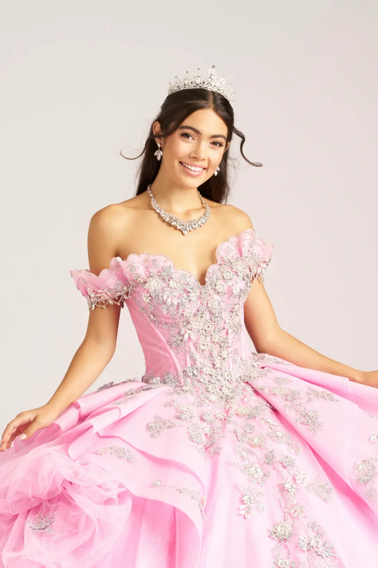 AmaBella Quinceanera Style #Q1088 #8 frontface vertical cropped picture