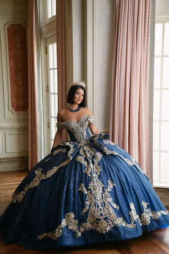 AmaBella Quinceanera Q1089 #0 default frontface vertical thumbnail