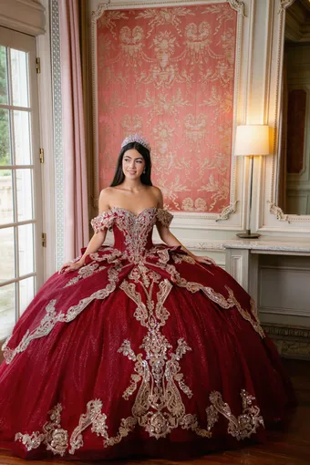 AmaBella Quinceanera Q1089 #2 frontface vertical thumbnail