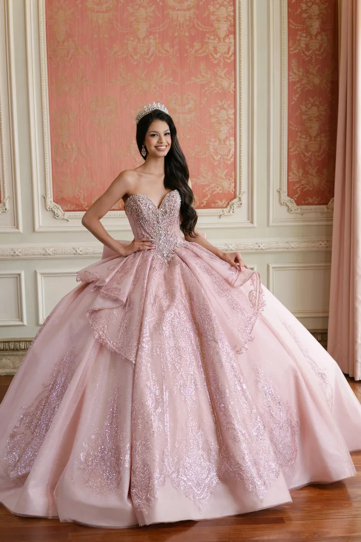 AmaBella Quinceanera Style #Q1090 #1 frontface vertical picture