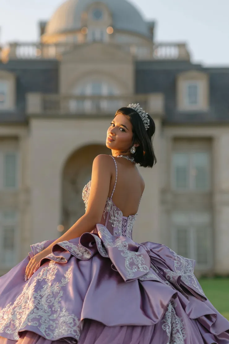 AmaBella Quinceanera Style #Q1091 #8 backface vertical cropped picture