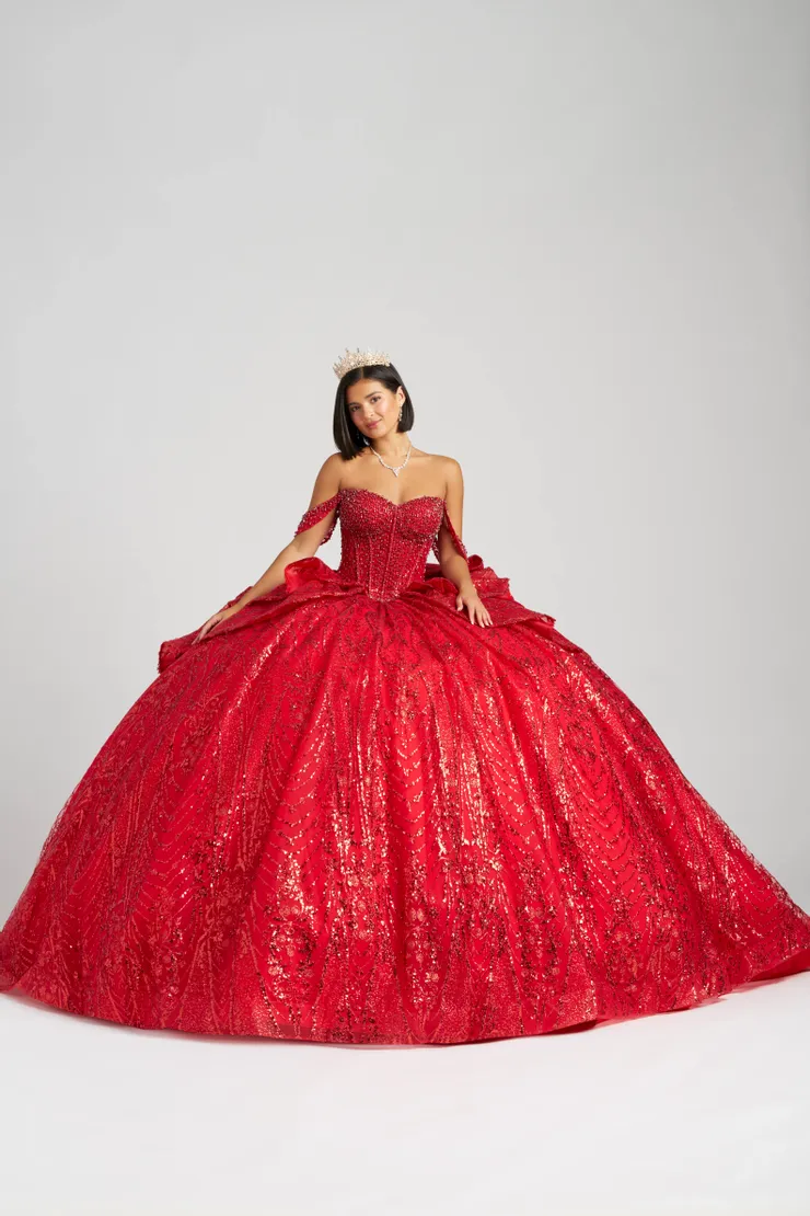 AmaBella Quinceanera Style #Q1092 #1 frontface vertical picture