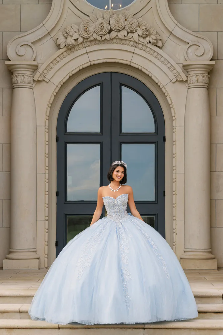 AmaBella Quinceanera Style #Q1094 #0 default frontface vertical picture