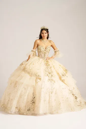 AmaBella Quinceanera Q1096 #1 frontface vertical thumbnail