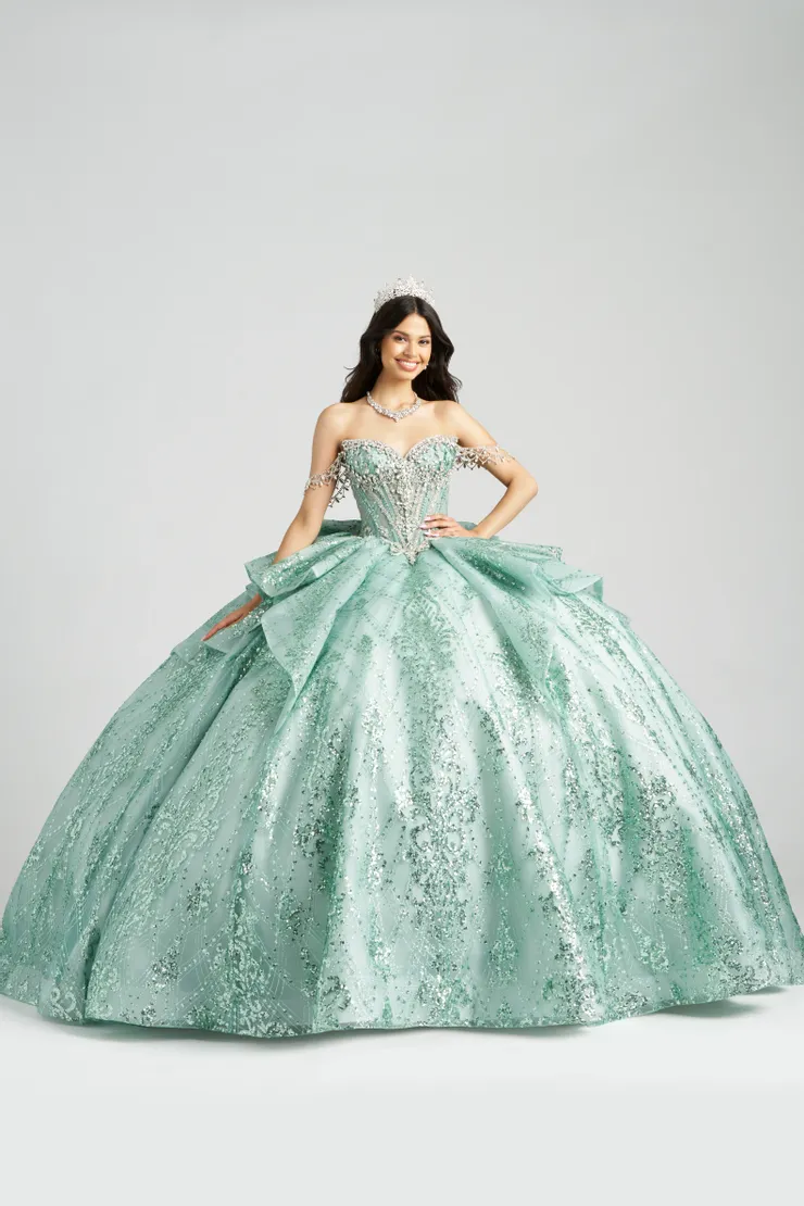 AmaBella Quinceanera Style #Q1097 #1 frontface vertical picture