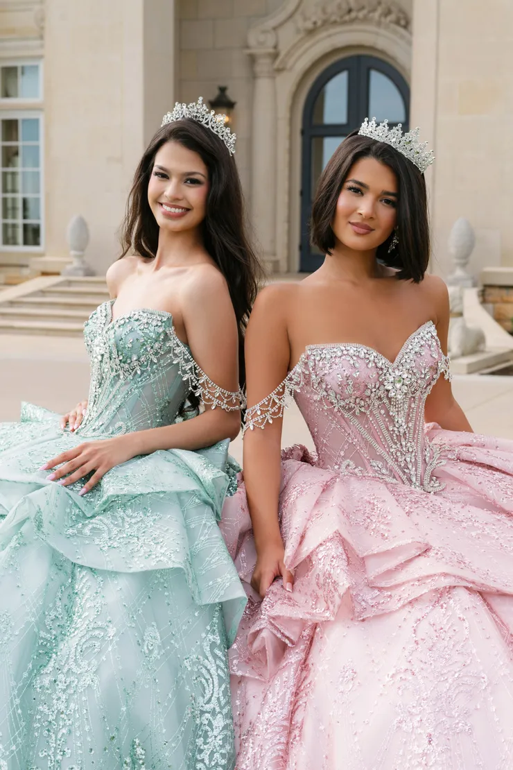 AmaBella Quinceanera Style #Q1097 #7 frontface vertical cropped picture