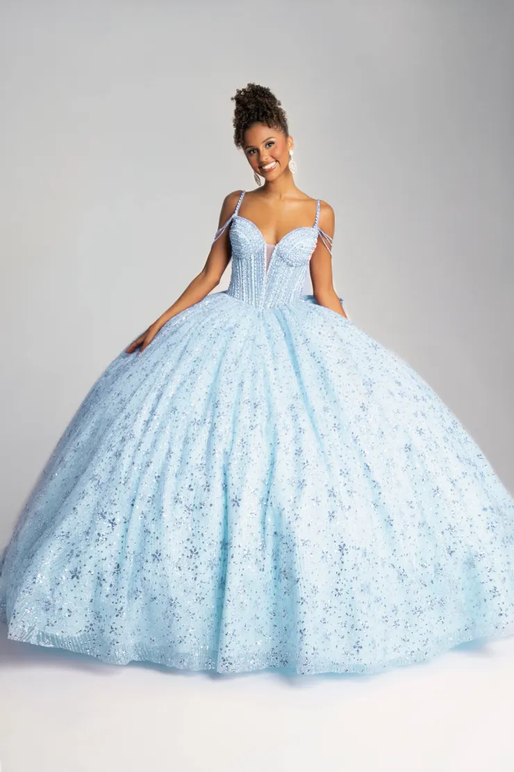 AmaBella Quinceanera Style #QA162 #1 frontface vertical picture