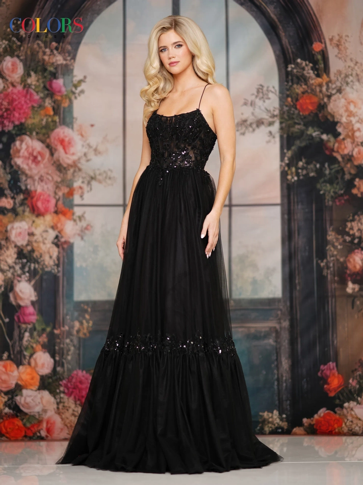 Colors Dress Style #3799 #1 frontface vertical picture