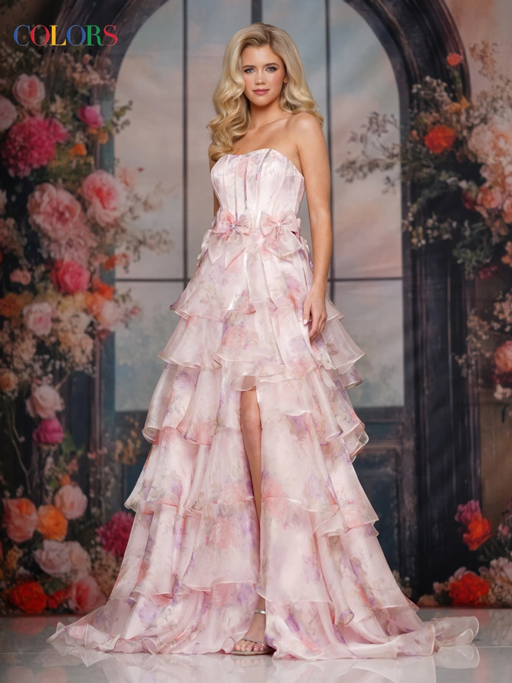 Colors Dress Style #3809 #1 frontface vertical picture