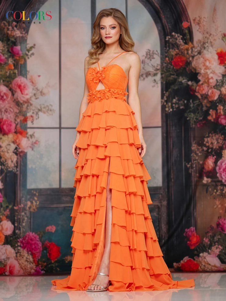 Colors Dress Style #3818 #1 frontface vertical picture