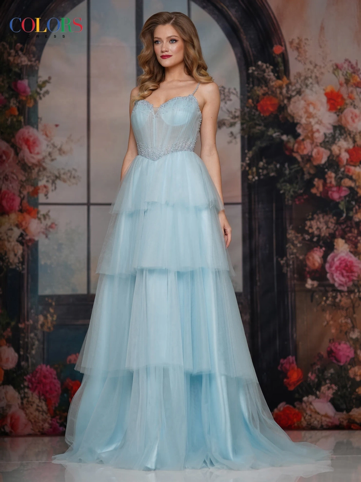 Colors Dress Style #3827 #1 frontface vertical picture