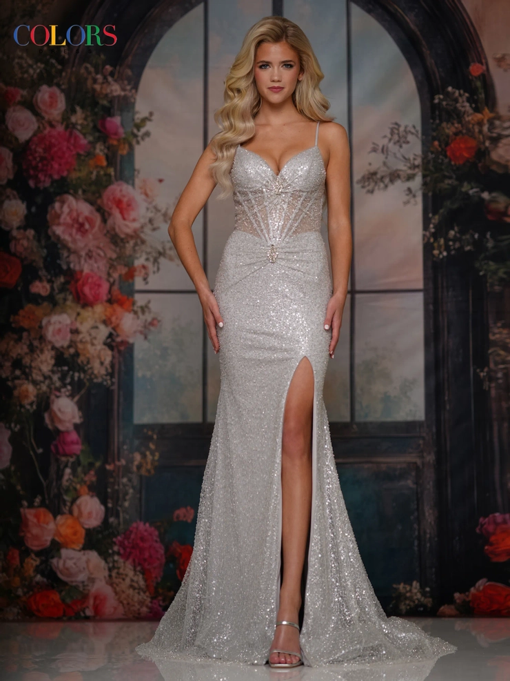Colors Dress Style #3830 #1 frontface vertical picture