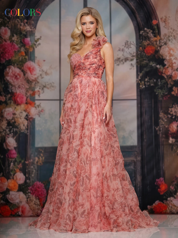 Colors Dress Style #3834 #1 frontface vertical picture
