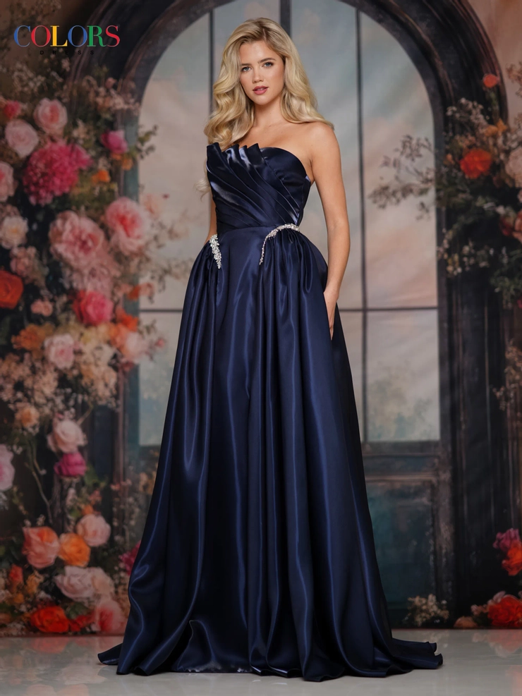 Colors Dress Style #3845 #1 frontface vertical picture