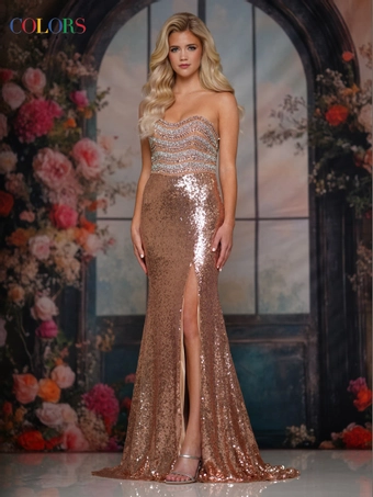 Colors Dress Style #3871 #1 frontface vertical thumbnail