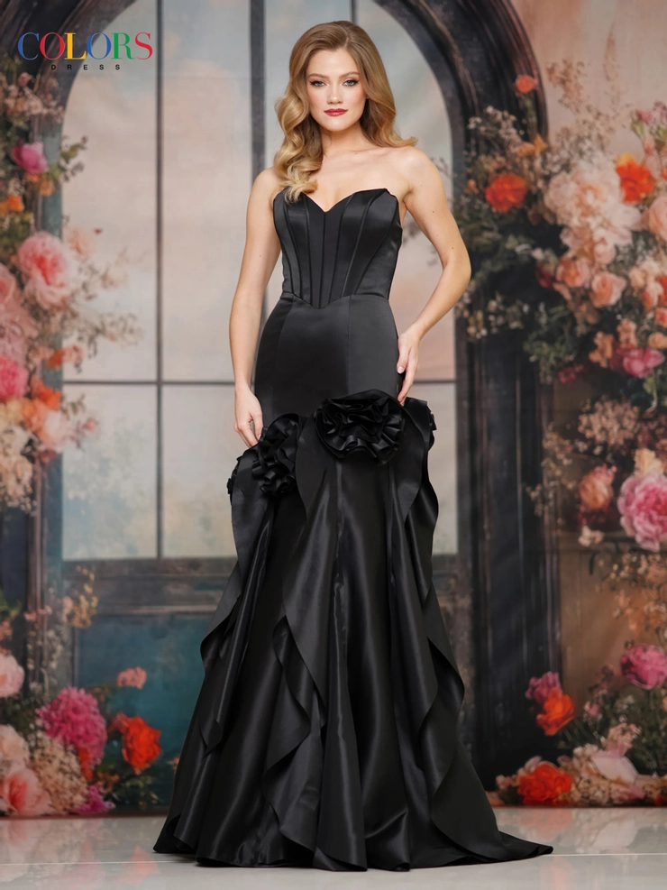 Colors Dress Style #3880 #1 frontface vertical picture