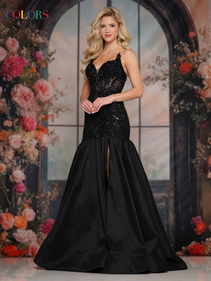 Colors Dress Style #3898 #1 frontface vertical picture