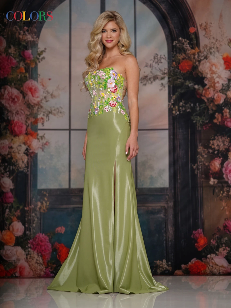 Colors Dress Style #3911 #1 frontface vertical picture