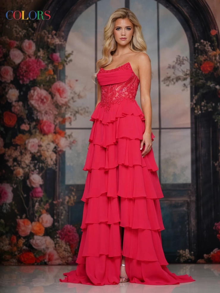 Colors Dress Style #3934 #1 frontface vertical picture