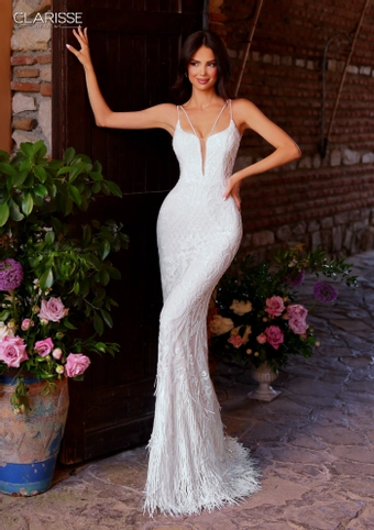 Clarisse 62243   Mermaid Prom & Formal Gown with Plunging Neckline #0 default frontface vertical thumbnail