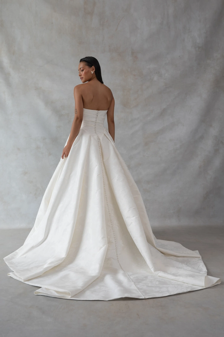 Jenny Yoo Tristan Print 12674B #1 default backface vertical picture