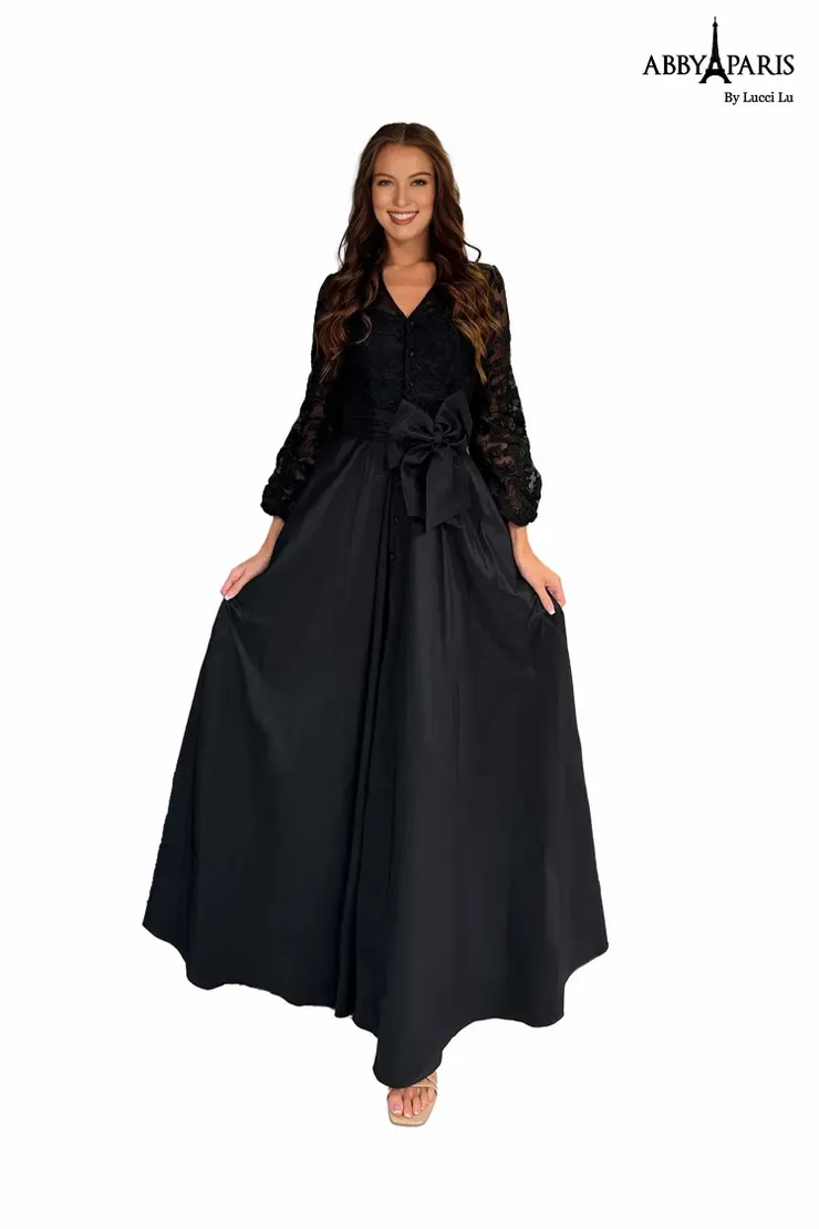 satin pink bridesmaid dress Duntery Sweetheart Neck Long Sleeves Soft Slit Dresses Pool Beach Crochet Dress - size:EU 46/ US 36 Preorder - US Sheath/Column Fabric
