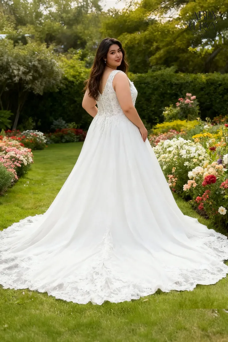 Abby Curvy Style #97373C #2 backface vertical picture