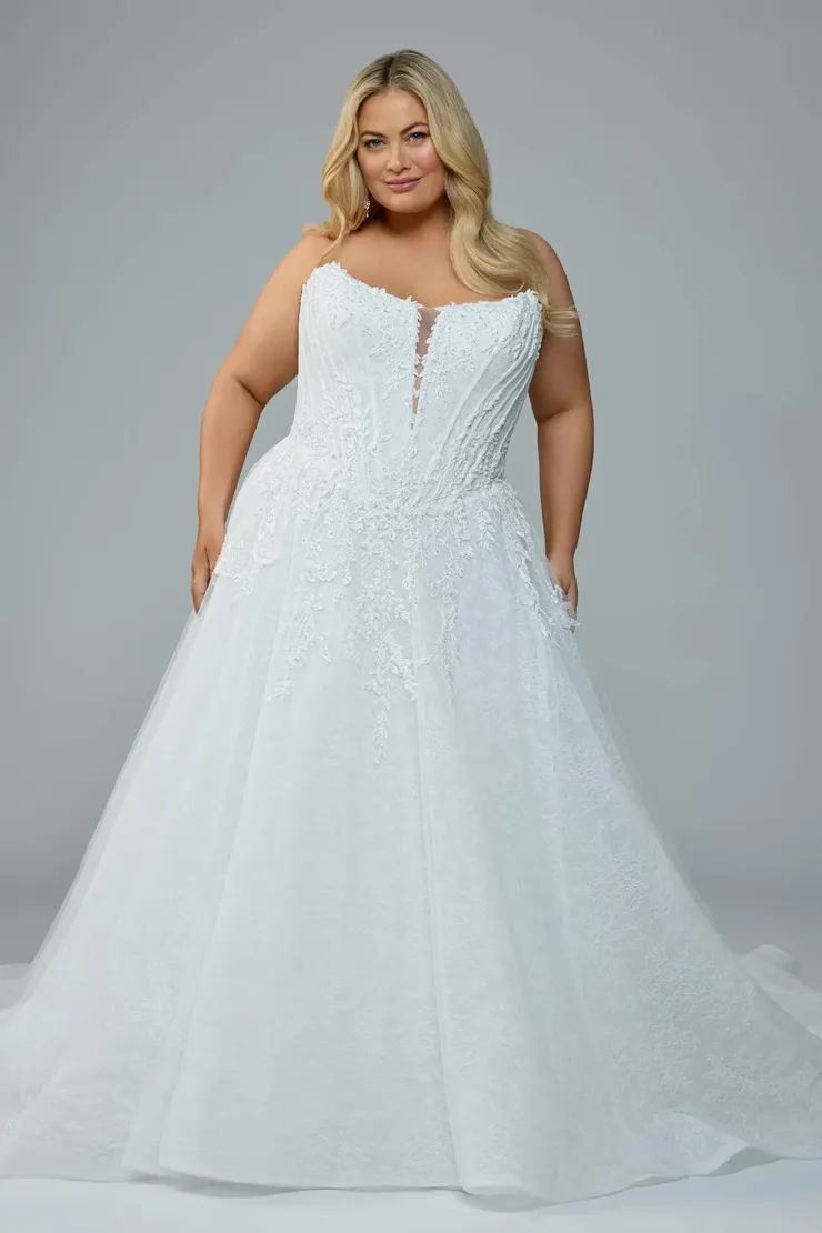 Sophia Tolli Style #Y3237 #1 frontface vertical picture