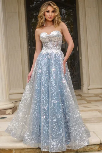 Jovani Style #08417 #0 default frontface vertical thumbnail