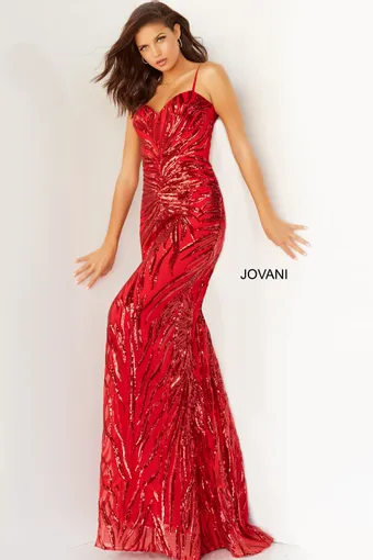 Jovani 08481 #24 Red vertical thumbnail
