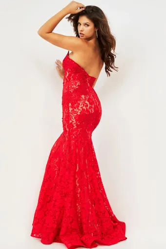 Jovani 37334 #8 Red vertical thumbnail