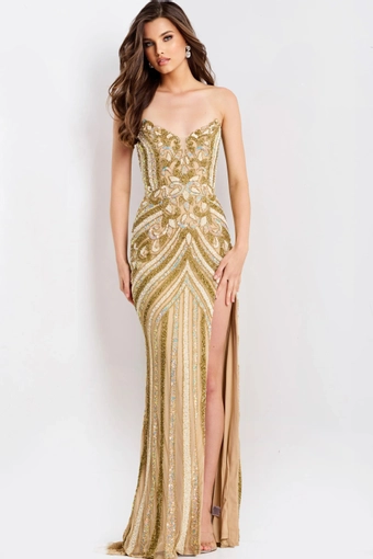 Jovani Style #38707 #7 frontface vertical thumbnail