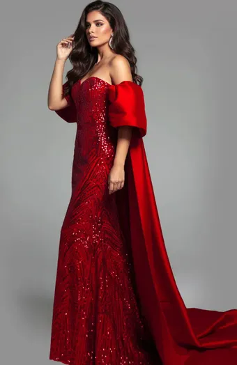 Jovani Style: 38746 #5 frontface vertical thumbnail