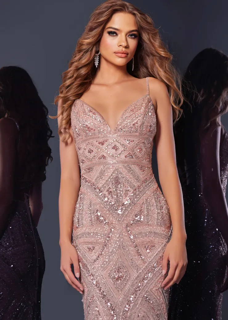 Jovani Style #38848 #9 frontface vertical cropped picture