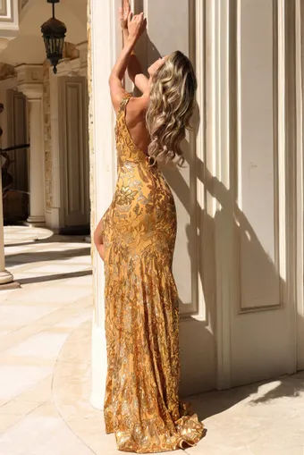 Jovani 40757 #7 backface vertical thumbnail