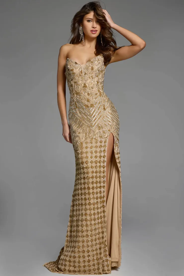 Jovani Style #42412 #1 frontface vertical picture