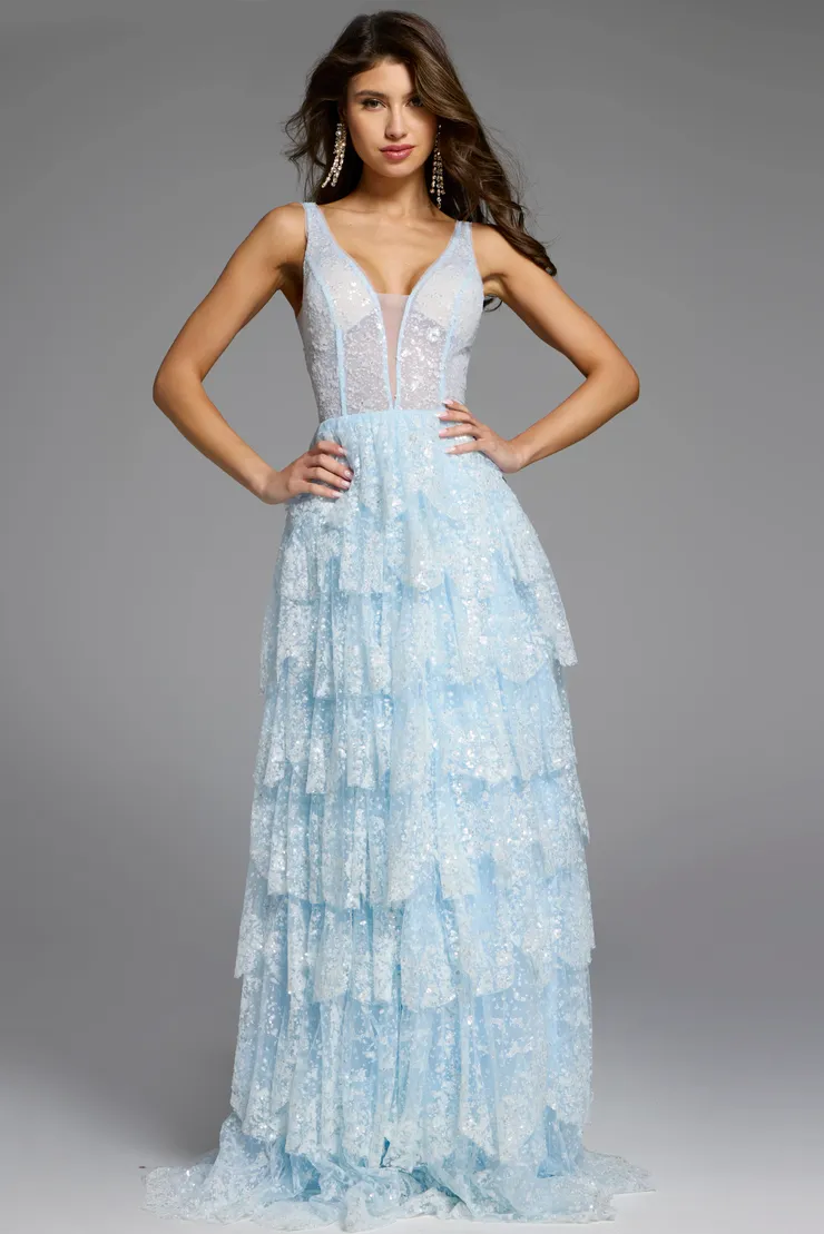 Jovani Style #43198 #1 frontface vertical picture
