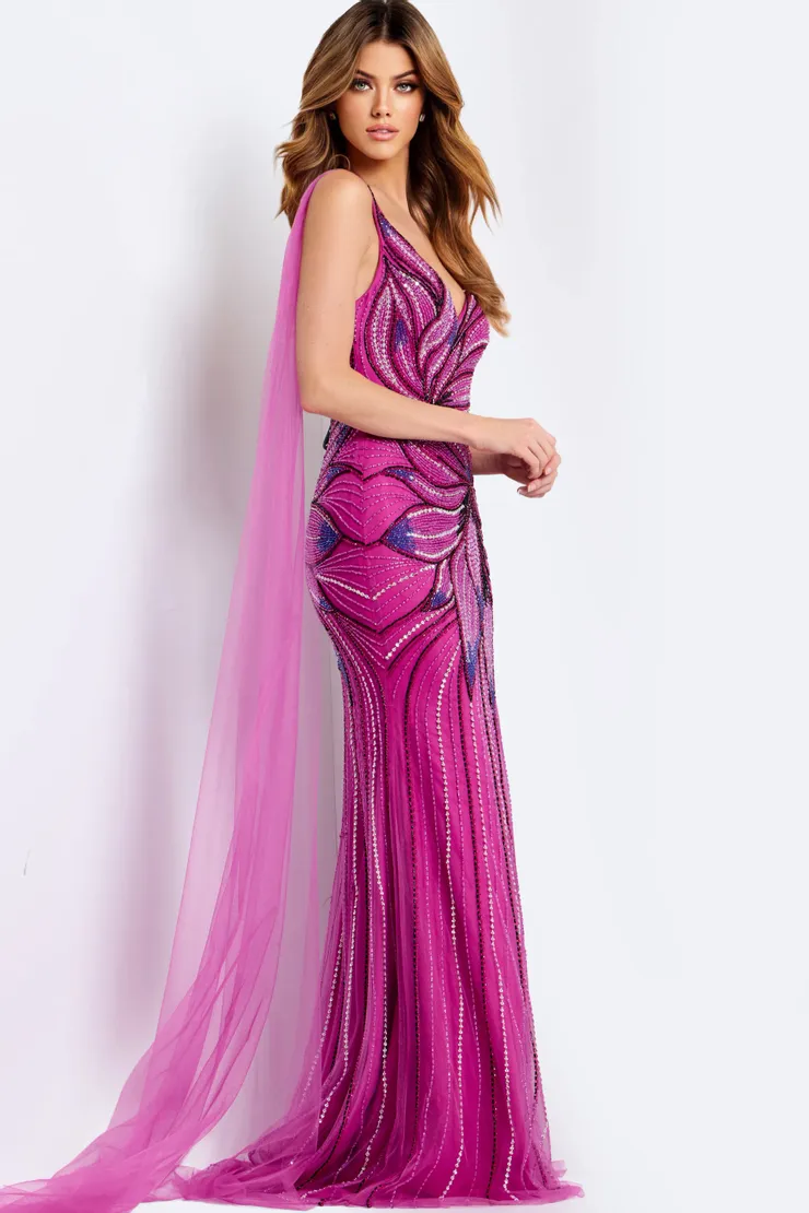 Jovani Style #45876 #1 frontface vertical picture