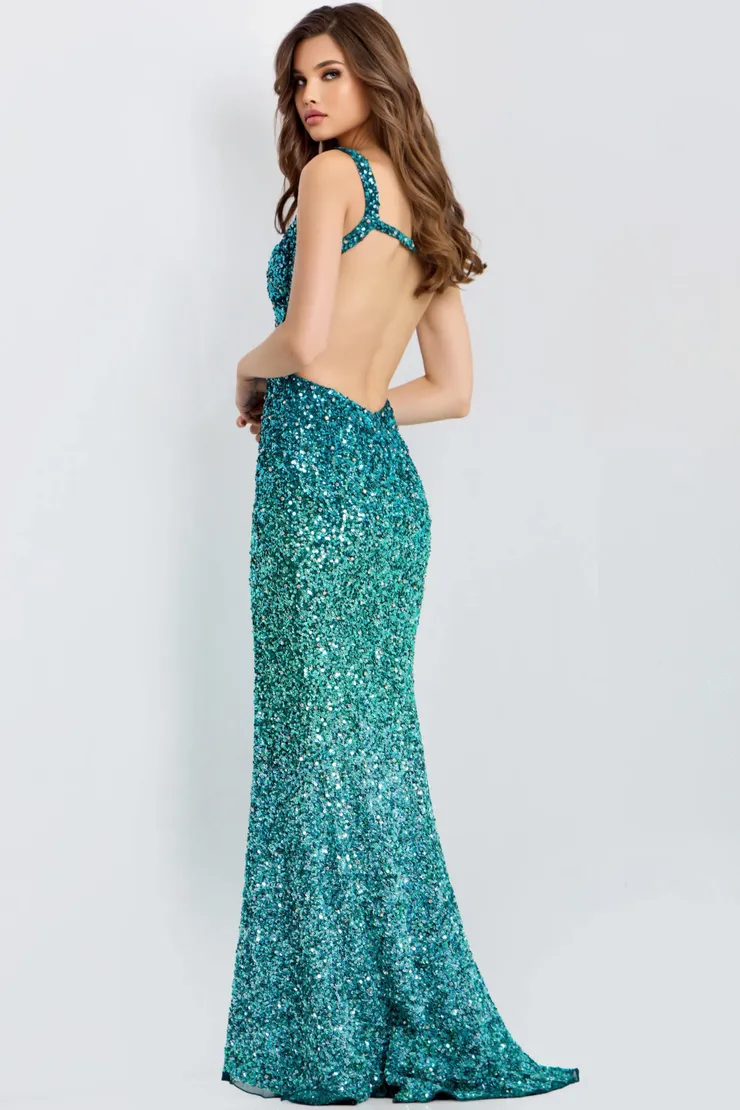 Jovani Style #46066 #6 backface vertical picture