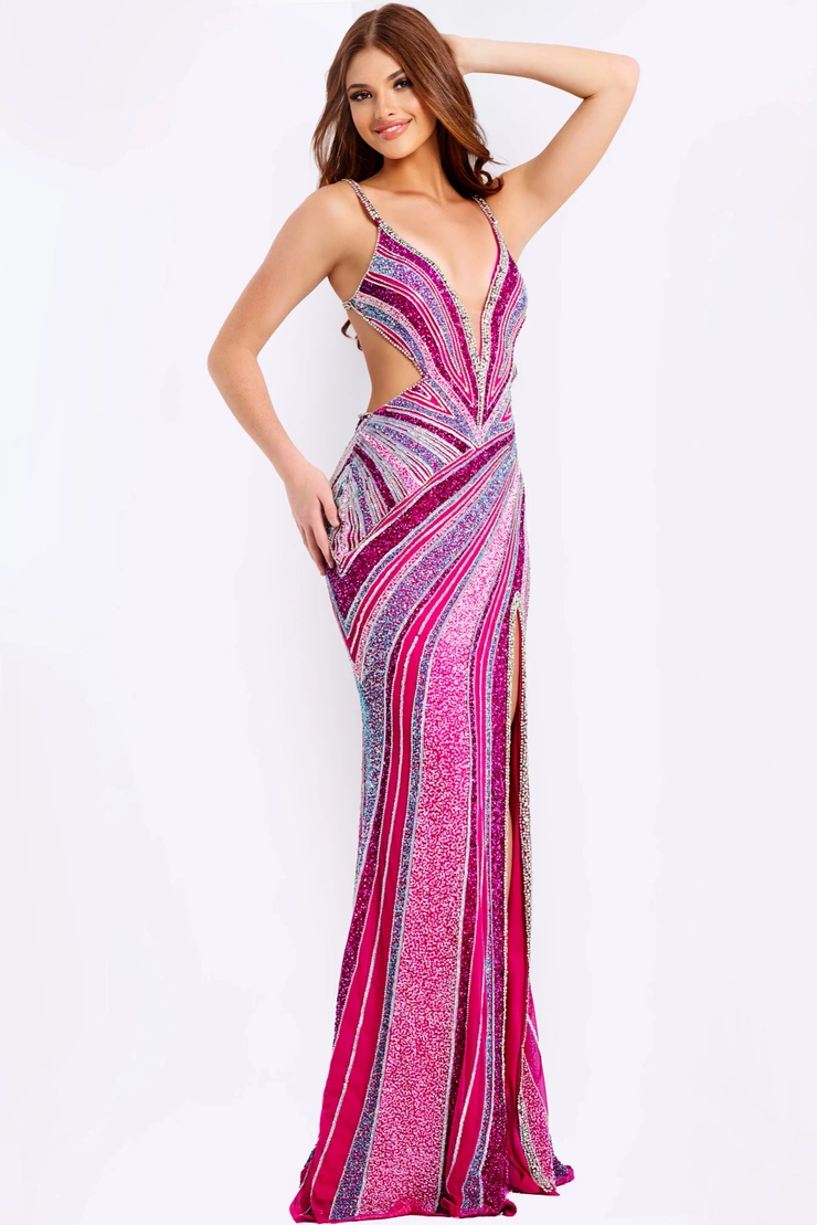 Jovani Style #46206 #1 frontface vertical picture