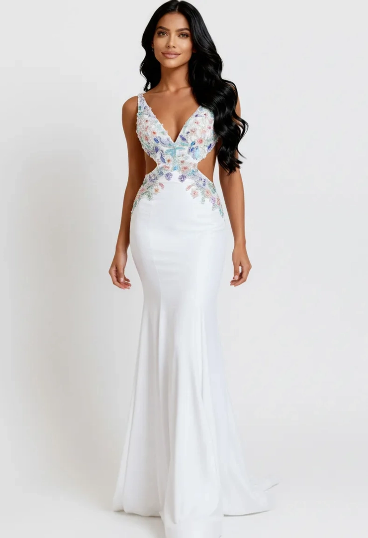 Jovani Style #48176 #1 frontface vertical picture