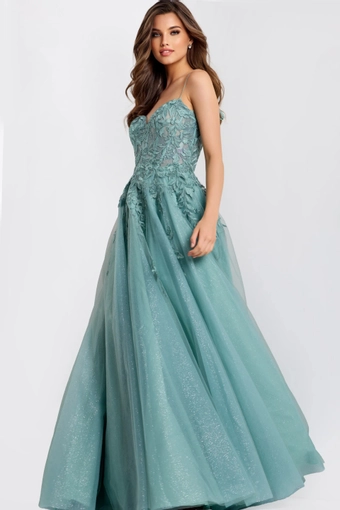 Jovani  Style #49092 #3 frontface vertical thumbnail