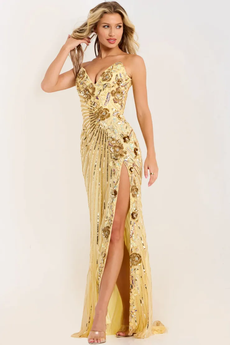Jovani Style #49253 #0 default frontface vertical picture