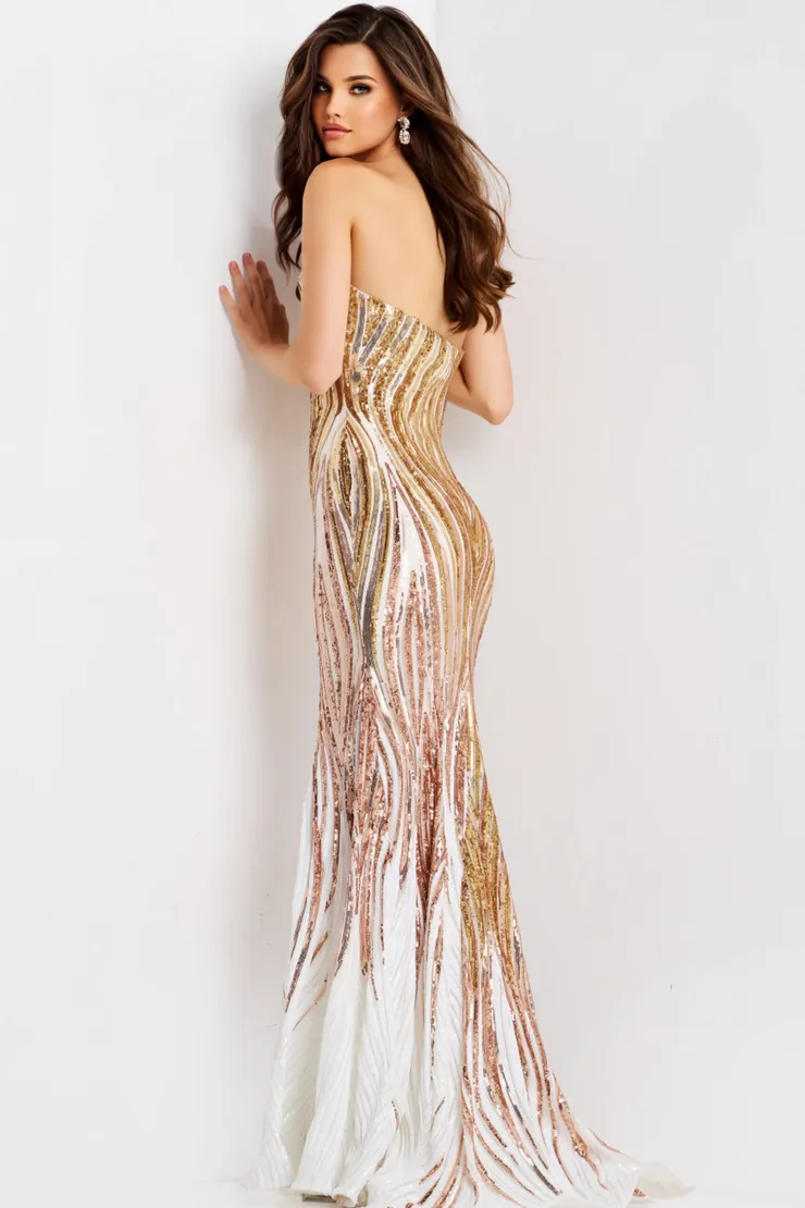 Jovani Style #49315 #4 backface vertical picture