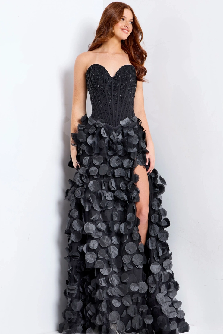Jovani Style #49384 #1 frontface vertical picture
