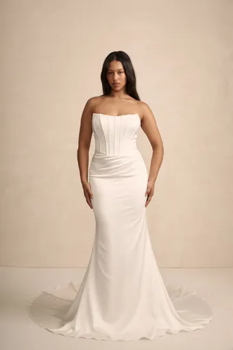 MWL Bride (formerly Made With Love) Rhode Satin #2 frontface vertical thumbnail