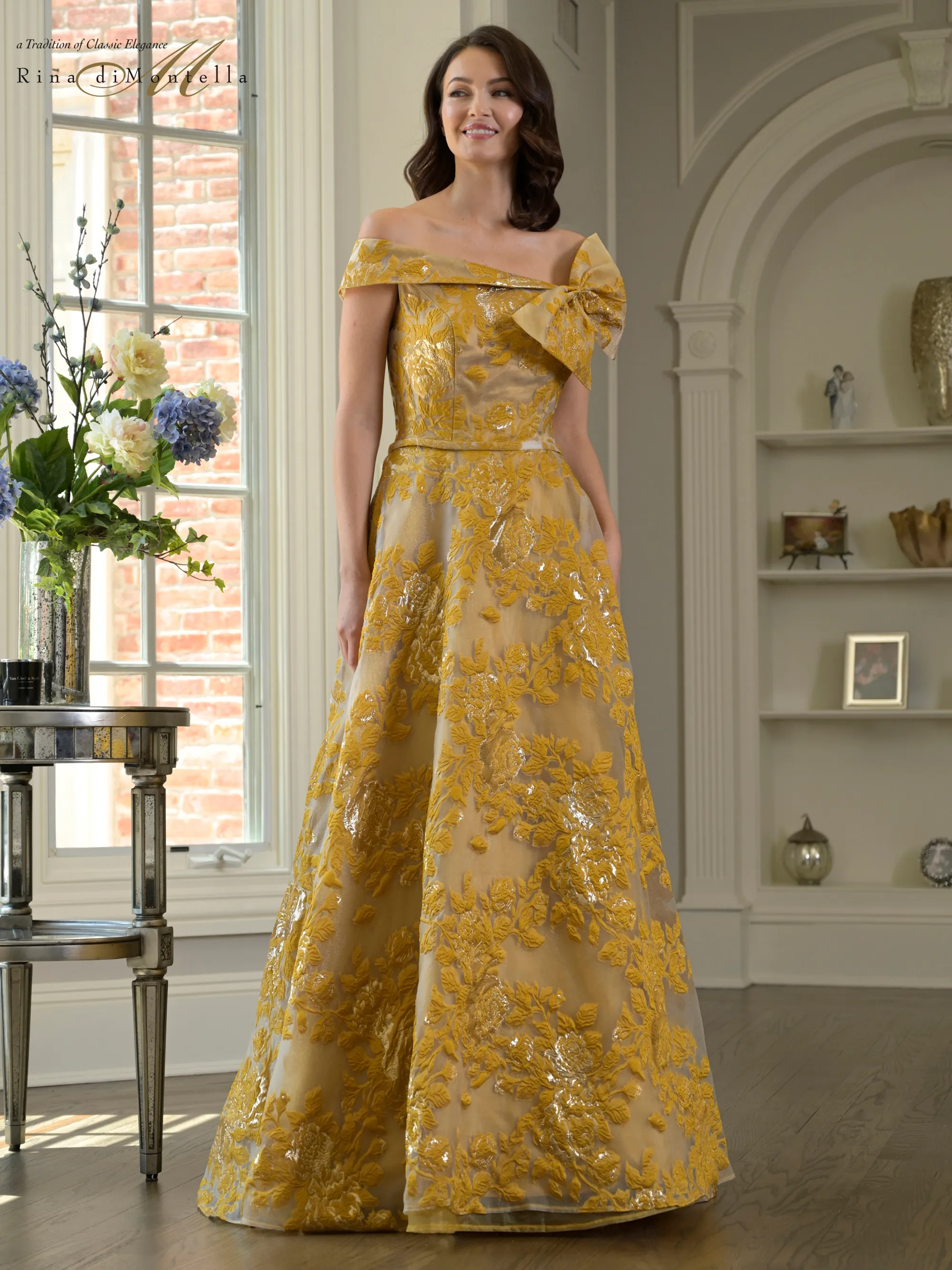 Rina di Montella Spring 2026 Mother Of The Bride Dresses | White