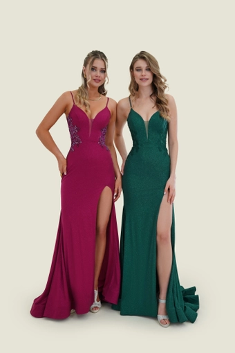 Vogue Prom Style: 7818 #1 frontface vertical thumbnail