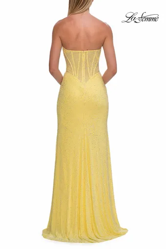 La Femme 33304 #3 Yellow backface vertical thumbnail