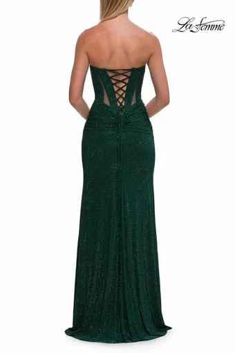 La Femme Style #33327 $4 Emerald backface vertical thumbnail
